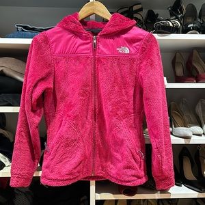 The north face Denali fleece zip up jacket women pink XS